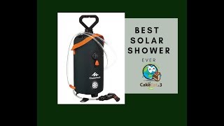 Camping Shower Recommendation [upl. by Ailelc]