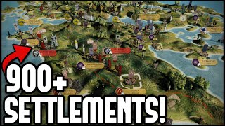 Biggest and Best Rome Total War Mod Campaign Map Ever RTR Imperium Surrectum Overview [upl. by Franckot]