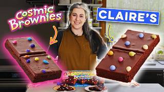 I Tried Making Homemade Cosmic Brownies  Claire Recreates [upl. by Northrop]