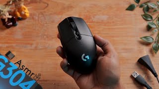 Logitech G304 Lightspeed Wireless  Unboxing amp Review │ ASMR [upl. by Attiuqahs]