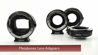 Metabones Lens Adapters [upl. by Yann141]