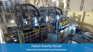 Falcon Concentrators Gravity Circuit  Gold Recovery [upl. by Carolle]