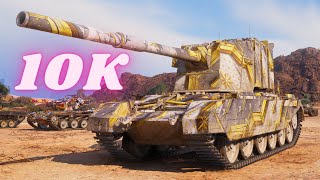 FV4005 Stage II 10K Damage World of Tanks Replays [upl. by Kiefer]