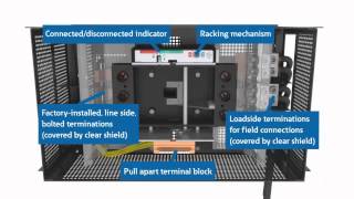 See how the drawout MCCB works [upl. by Imotih786]