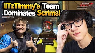 iiTzTimmys Team Dominates ALGS Scrims Wxltzy Shows iiTzTimmy the Domination Meta [upl. by Holms]