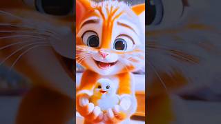 Cute cat virlcat kucing catlover ai catvideos [upl. by Anaihs921]