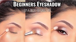 HOW TO APPLY EYESHADOW FOR BEGINNERS  MUST SEE [upl. by Amikahs]