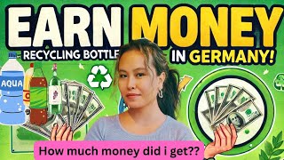 How i earn money from Recycling bottles in GermanyGrocery shopping in MunichNagameseamp English vlog [upl. by Assirhc]