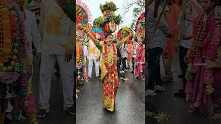 Rakesh bonam anna 🥰 yellamma sigam 🔥😯at 🕉️ secretariat bonalu 🙏💯 [upl. by Aelgna]