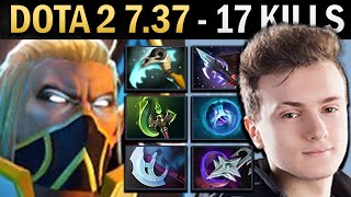 Invoker Gameplay Miracle with Parasma and 17 Kills  Dota 737 [upl. by Sundstrom]