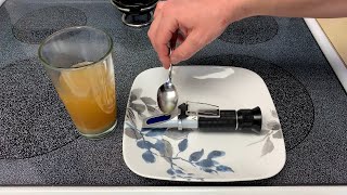 how to Use a Refractometer to Measure Specific Gravity [upl. by Draneb]