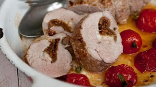 Recette  Rôti de filet mignon aux figues [upl. by Eberto]