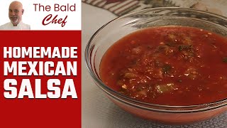 Recipe For Homemade Mexican Salsa [upl. by Alaet195]