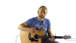 Anymore Guitar Lesson  Travis Tritt [upl. by Nestor]