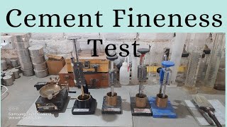 CEMENT FINENESS TEST  IS CODE 4031 PART 3 cement [upl. by Naujahs]