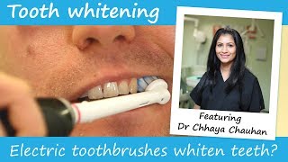 Do electric toothbrushes whiten teeth [upl. by Vookles]