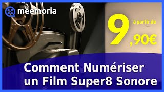 Comment Numériser Film Super 8 sonore  Convertir Film Super 8 Facilement [upl. by Wakerly]