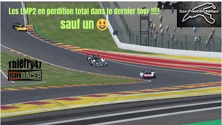 Le Mans Ultimate  LMP2 47  mais que ce passe til dans le dernier tour 😱😱 [upl. by Nwahsauq]