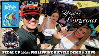 PEDAL UP 2024 PHILIPPINE BICYCLE DEMO amp EXPO  UP DILIMAN SUNKEN GARDEN vol203 [upl. by Chaffinch]