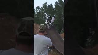 Best whip I ever witnessed dirtbike dirtbikestunts bigjumps bestwhip ebike starkvarg [upl. by Alfonzo]