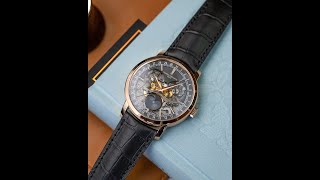 Quick Review  Vacheron Constantin Traditionnelle Complete Calendar Openface [upl. by Ahsinned]