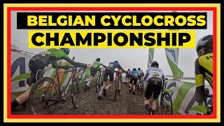 BELGIAN CHAMPIONSHIP CYCLOCROSS  MEULEBEKE  U17 GoPro FOOTAGE [upl. by Terena]