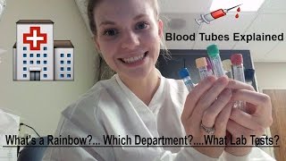 Phlebotomy amp Laboratory Blood Tubes Explained [upl. by Steinway]