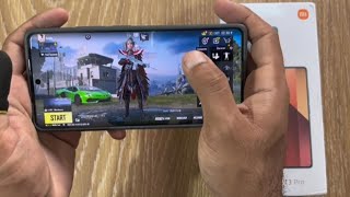 REDMI NOTE 13 PRO  PUBG TEST MAX GRAPHICS ⚡️4 FINGER GYRO 90FPS [upl. by Ahsilam]