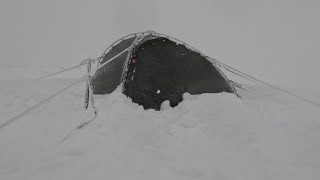 Camping in a Scottish winter up Lochnagar in the Nortent Vern 1 [upl. by Nollaf322]