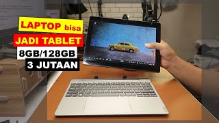 Laptop 2 in 1 Lenovo Ideapad D330 RAM 8 GB hanya 3 Jutaan Unboxing dan Hands on [upl. by Vivian]