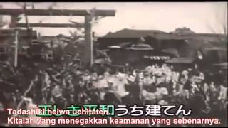 Aikoku Koushin Popular japanese war Song [upl. by Brendin]