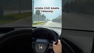 HONDA CİVİC 15 129 BEYGİR YOKUŞ PERFORMANSI inceleme automobile test [upl. by Ardnuasac913]