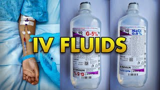 IV Fluids Types and Uses SIMPLIFIED Normal Saline Ringers Lactate D5W D5NS amp more [upl. by Chambers]