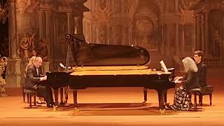 Martha Argerich amp Jura Margulis Encore on two Steingraeber concert grands [upl. by Suixela]