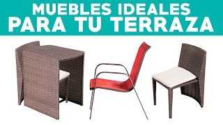 Cuáles muebles son ideales para una terraza [upl. by Revell696]