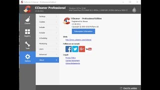 Ccleaner Professional v5406411  License activation steps  works with v5617392 [upl. by Upton]