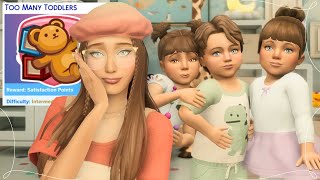 🍼Too Many Toddlers HARD MODE 👶👶👶 long sims gameplay [upl. by Grati]