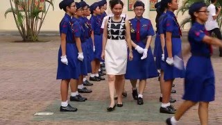 84th Girls Brigade enrollment parade 2016April23 [upl. by Hughes103]