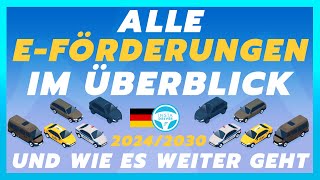 🔌 Alle EMobilitätsförderungen in Deutschland im Check  BAFA THG Entgeltumwandlung KFZSteuer [upl. by Ahsitam]