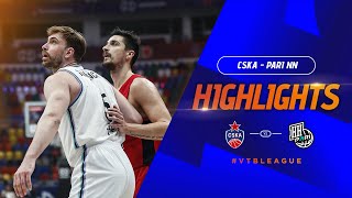 CSKA vs Pari Nizhny Novgorod Highlights January 24  Season 202324 [upl. by Attej]