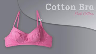 Body Baby Pink Wireless Cotton Bra nonwiredbra brabra wirelessbra [upl. by Epotimet255]