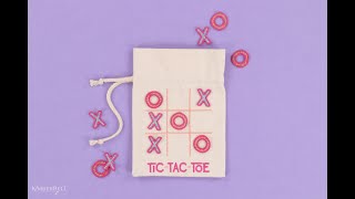 Kimberbell Digital Dealer 2024 June Tic Tac Toe Cinch Sack [upl. by Dorin436]