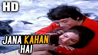 Jana Kahan Hai  Bappi Lahiri Sulakshana Pandit  Chalte Chalte 1976 Songs  Vishal Anand [upl. by Annekim]