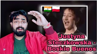 🇮🇳 Indian Reacts To Justyna Steczkowska  Boskie Buenos Buenos Aires Szansa na sukces REACTION [upl. by Gottlieb]