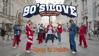 ONE TAKE  KPOP IN PUBLIC RUSSIA NCT U  90s love cover dance by AERIDES [upl. by Garv]