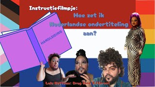 NL Ondertiteling  hoe zet ik dat aan  instructiefilmpje [upl. by Cletus]