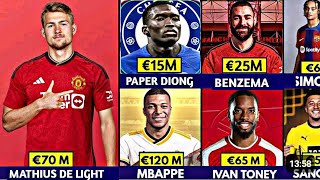 🚨ALL CONFIRMED ✅ TRANSFERS WINTER 2024 DE LIGHT amp BENZEMA TO UNITED 🔥 PAPE TO CHELSEA MBAPPE TO [upl. by Suired]