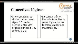 Clase 3 Lógica proposicional tablas de verdad [upl. by Aisatana]