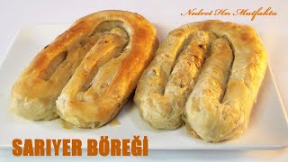 EVDE GERÇEK SARIYER BÖREĞİ YAPIMI – TEL TEL AYRIŞAN EL AÇMASI PATATESLİ BÖREK TARİFİ [upl. by Hammer843]