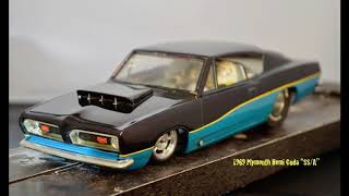 Mopar Drag Racing Slot Cars Slideshow pt1 [upl. by Wan]